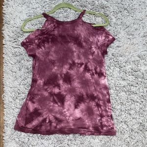 Cutout sleeve American Eagle top